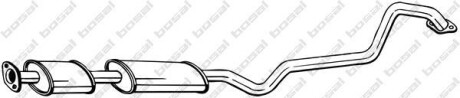 Глушник вихлопної системи середній NISSAN ALMERA II 1.8 01.00-09.06 - BOSAL 288-389