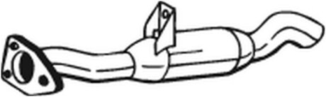 Вихлопна труба задн MITSUBISHI PAJERO II 2.8D/3.0/3.5 06.94-10.99 - BOSAL 313-213