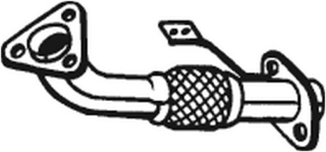 Фото 2 - Труба глушителя BOSAL 700-163 (700163)