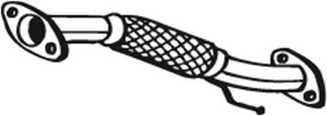 Фото 2 - Труба глушника BOSAL 700-195 (700195)