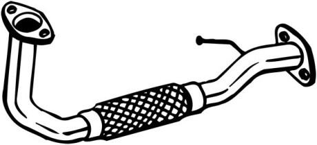 Фото 2 - Труба глушника BOSAL 750-595 (750595)