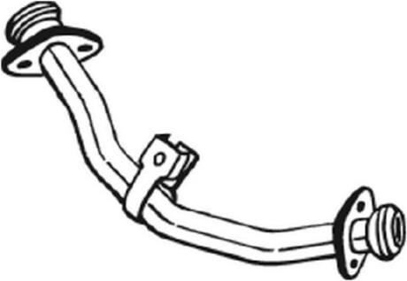 Фото 2 - Труба глушителя BOSAL 787-765 (787765)