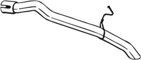 Фото 2 - Труба глушника BOSAL 840-175 (840175)