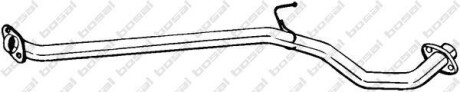 Вихлопна труба середн NISSAN MICRA III 1.5D 01.03-06.10 - BOSAL 851-121