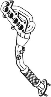 Фото 2 - Труба глушителя BOSAL 851-275