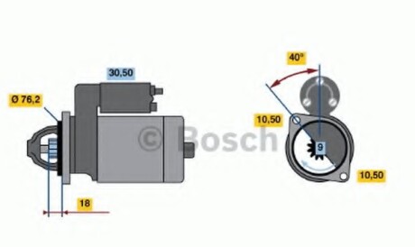 Фото 5 - Стартер BOSCH 0001107062