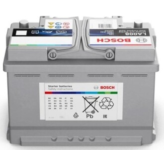 Фото 2 - Автомобильный аккумулятор BOSCH 0 092 LA0 080