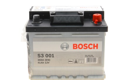 Акумулятор 12В/41Аг/360А/10,76кг - BOSCH 0 092 S30 010