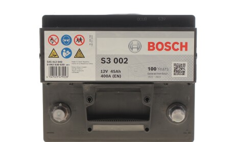 Фото 3 - Автомобільний акумулятор BOSCH 0 092 S30 020 (0092S30020)