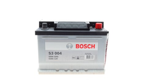 Акумуляторна батарея 53Ah/500A (242x175x175/+R/B13) - BOSCH 0 092 S30 041