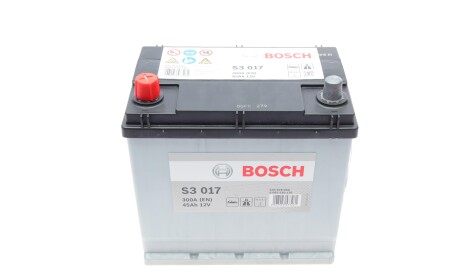 Акумулятор 12В/45Аг/300А/10,78кг - (1201003, 12772116, 13502627) BOSCH 0 092 S30 170