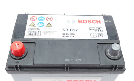 Фото 7 - Автомобільний акумулятор BOSCH 0 092 S30 170 (0092S30170)