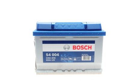 Акумулятор 12В/60Аг/540А/13,59кг - (pm32555pb, ke24165d00ny, 99961105520) BOSCH 0 092 S40 040