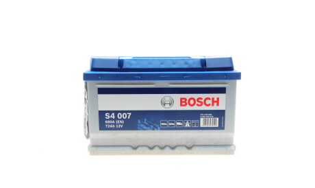 Акумуляторна батарея 72Ah/680A (278x175x175/+R/B13) - BOSCH 0 092 S40 070