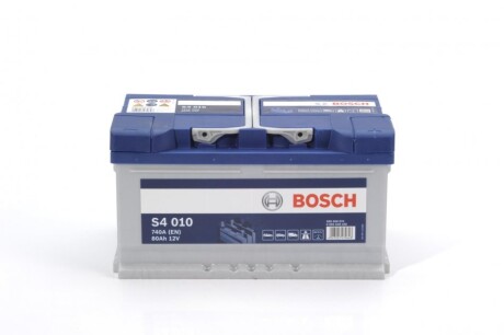 Акумулятор 12В/80Аг/740А/18,79кг - (371102S720, 000915105ED, 1825129) BOSCH 0 092 S40 100