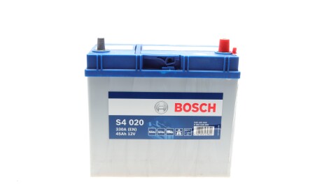 Акумулятор 12В/45Аг/330А/11,43кг - (288005550183, 288000J020, 28800YZZAF) BOSCH 0 092 S40 200