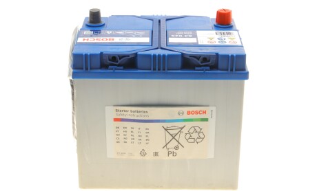 Фото 4 - Автомобильный аккумулятор BOSCH 0 092 S40 250 (0092S40250)