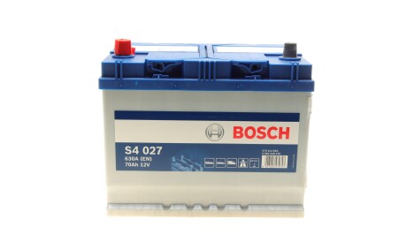 Акумуляторна батарея 70Ah/630A (260x173x225/+L/B01) - BOSCH 0 092 S40 270