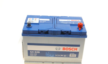 Акумулятор 12В/95Аг/830А/20,23кг - (01579A112K, 28800YZZAJ, 28800YZZAY) BOSCH 0 092 S40 280