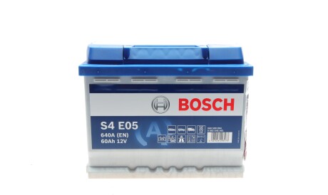 Акумулятор 12В/60Аг/640А/16,67кг - (000915105EC, 000915105FC, 1201048) BOSCH 0 092 S4E 051