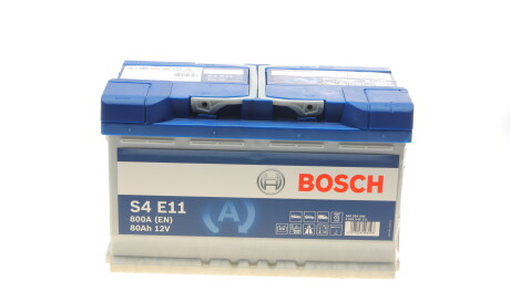 Акумулятор 12В/80Аг/800А/21,78кг - (000915105CC, 000915105ED, 5GM915105AA) BOSCH 0 092 S4E 111