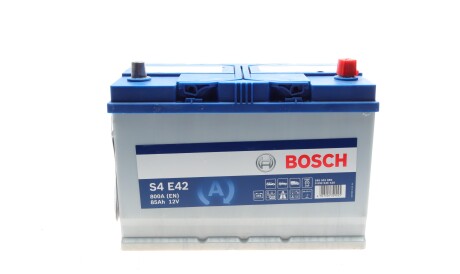 Акумулятор 12В/85Аг/800А/21,69кг - (288000R090, 505326740, 51832154) BOSCH 0 092 S4E 420