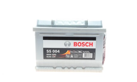 Акумулятор 12В/61Аг/600А/13,99кг - (000915105DE, 5600TJ) BOSCH 0 092 S50 040