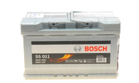 Акумулятор 12В/85Аг/800А/19,36кг - (371102S720) BOSCH 0 092 S50 110