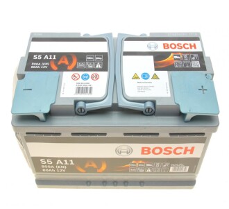 Фото 5 - Автомобільний акумулятор BOSCH 0 092 S5A 110 (0092S5A110)