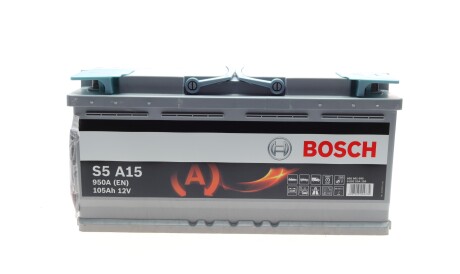 Акумулятор 12В/105Аг/950А/29,4кг - (000915105CF, 4L0915105, 5GM915105AD) BOSCH 0 092 S5A 150