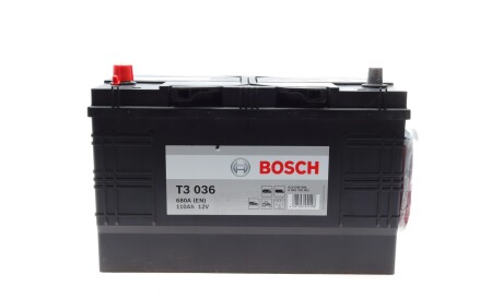 Акумулятор 12В/110Аг/680А/28,58кг - BOSCH 0 092 T30 361