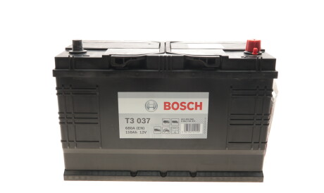 Акумуляторна батарея 110Ah/680A (346x173x236/+R/B01) - BOSCH 0 092 T30 371