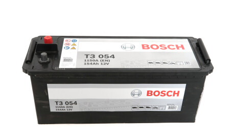 Акумуляторна батарея 154Ah/1150A (513x188x223/+L/B00) Heavy Duty Extra - BOSCH 0 092 T30 540