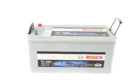 Акумулятор 12В/240Аг/1200А/59,47кг - (93162337, 7421293377, 504302831) BOSCH 0 092 TE0 888