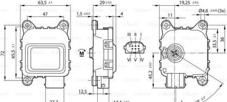 Фото 6 - Коректор фар BOSCH 0132801142