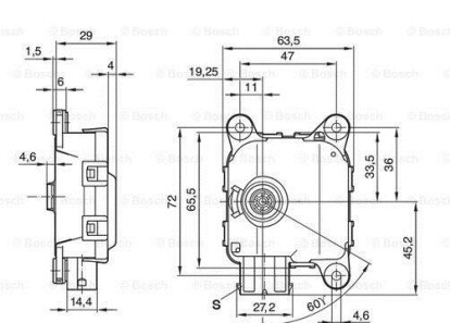 Фото 7 - Коректор фар BOSCH 0132801142