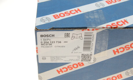 Фото 7 - Главный тормозной цилиндр BOSCH 0 204 123 736 (0204123736)