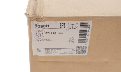Фото 2 - Прочий элемент тормозной системы BOSCH 0204125718