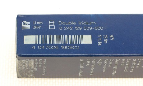 Фото 5 - Свічка запалювання BOSCH 0 242 129 529 (0242129529)