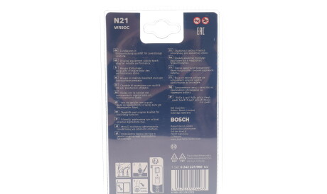 Фото 2 - Свічка запалювання BOSCH 0 242 225 960 (0242225960)