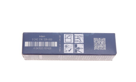 Фото 4 - Свічка запалювання BOSCH 0 242 236 528 (0242236528)