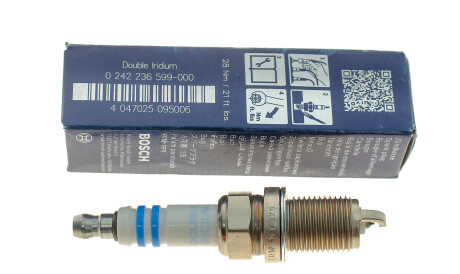 Фото 3 - Свічка запалювання BOSCH 0 242 236 599 (0242236599)