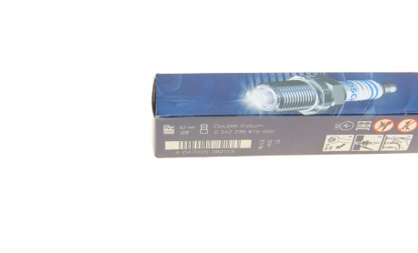 Фото 5 - Свічка запалювання BOSCH 0 242 236 675 (0242236675)