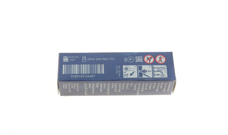 Фото 3 - Свічка запалювання BOSCH 0 242 245 552 (0242245552)