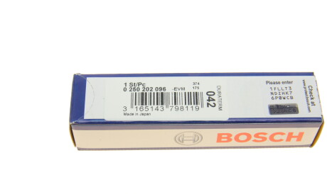 Фото 2 - Свечка накала BOSCH 0 250 202 096 (0250202096)