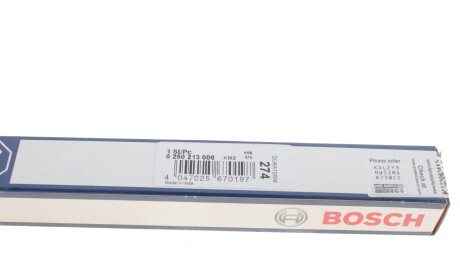 Фото 3 - Свечка накала BOSCH 0 250 213 006 (0250213006)