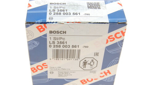 Фото 7 - Лямбда-зонд BOSCH 0 258 003 561