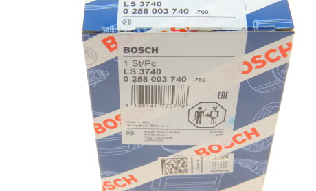 Фото 7 - Лямбда-зонд BOSCH 0 258 003 740 (0258003740)
