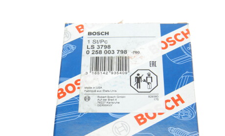 Фото 5 - Лямбда зонд BOSCH 0 258 003 798 (0258003798)
