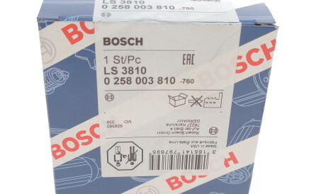 Фото 3 - Лямбда зонд BOSCH 0 258 003 810